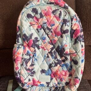 Vera Bradley Floral Quilted Backpack